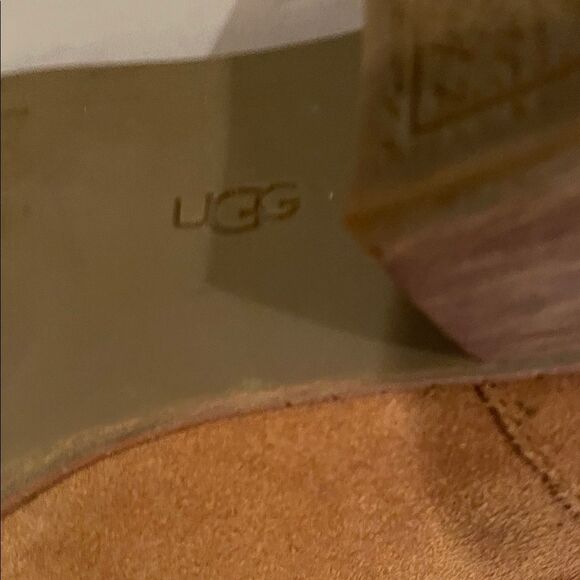 UGG light brown Suede Ankle Boots - Picture 7 of 9